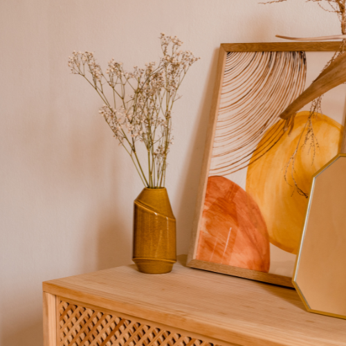 Bureau décoré
